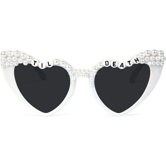 Heart Sunglasses Women UV Protection Fashion Vintage Cute Eye Accessory main image 5
